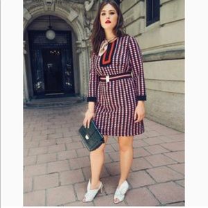 Eloquii Patterned Smock Front Dress